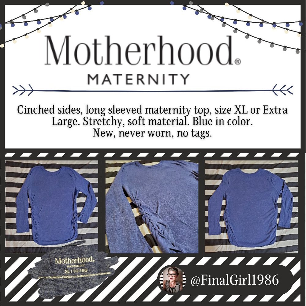 Long Sleeve Maternity Tee